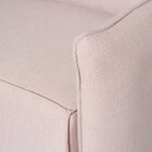 Sofá Retrátril 3 Lugares Linho Capri Bege