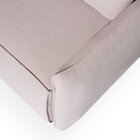 Sofá Retrátril 3 Lugares Linho Capri Bege