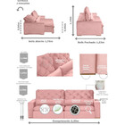 Sofá Rio Branco Modular 4 Lugares 2.30 Mt Retrátil E Reclináv