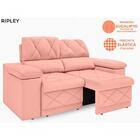 Sofá Ripley 1,70m Assento Retrátil E Reclinável Velosuede Ros
