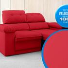 Sofá Ripley 1,70m Assento Retrátil E Reclinável Velosuede Ver