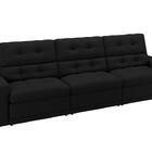 Sofá Roma Premium 2,30m Assento Retrátil/reclinável Suede Pre