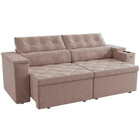 Sofá Roma S211 2,60 Metros Com Braço Baú Kappesberg