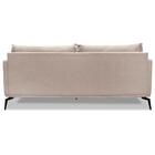 Sofa Sala De Estar Liv 2 Lugares Pes Aço Linho 231 Ezz