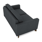 Sofá Sala De Estar Living 3 Lugares 200cm Presley Pés Madeira