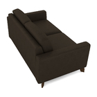 Sofá Sala De Estar Living 3 Lugares 200cm Presley Pés Madeira