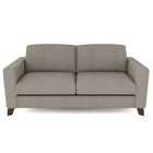 Sofá Sala De Estar Living 3 Lugares 200cm Presley Pés Madeira