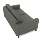 Sofá Sala De Estar Living 3 Lugares 220cm Presley Pés Madeira