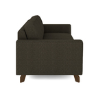 Sofá Sala De Estar Living 3 Lugares 220cm Presley Pés Madeira