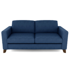 Sofá Sala De Estar Living 3 Lugares 240cm Presley Pés Madeira