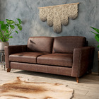 Sofá Sala De Estar Living 3 Lugares 240cm Presley Pés Madeira