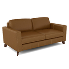 Sofá Sala De Estar Living 3 Lugares 260cm Presley Pés Madeira