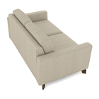 Sofá Sala De Estar Living 3 Lugares 260cm Presley Pés Madeira