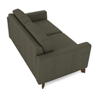 Sofá Sala De Estar Living 3 Lugares 280cm Presley Pés Madeira