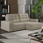 Sofá Sala De Estar Retrátil E Reclinável 3 Lugares Lisboa 230