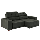 Sofá Sala De Estar Retrátil E Reclinável 3 Lugares Lisboa 230