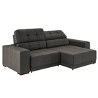 Sofá Sala De Estar Retrátil E Reclinável 4 Lugares Lisboa 250