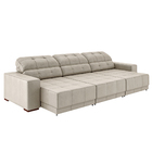 Sofá Sala De Estar Retrátil E Reclinável 5 Lugares Lisboa 320