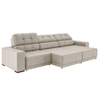 Sofá Sala De Estar Retrátil E Reclinável 5 Lugares Lisboa 350