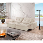 Sofá San Andreas Linho 02 Módulos 80cm B25cm Meu Sofá Online