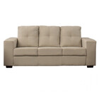 Sofá San Diego 3 Lugares No Tecido Linho Simbal