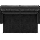 Sofá Santiago 2,20m Retrátil/reclinável Suede Preto - Xflex S