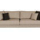 Sofá São Luiz Living 3 Lugares 200cm Linho Corriente Yescasa