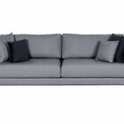 Sofá São Luiz Living 4 Lugares 220cm Linho Cinza