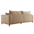 Sofá Saturno 2 Lugares 200cm Bege