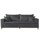 Sofá Saturno 2 Lugares 220cm  Grafite