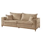 Sofá Saturno 2 Lugares 240cm  Bege
