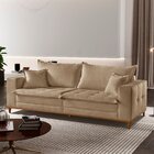 Sofá Saturno 2 Lugares 240cm  Bege