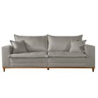 Sofá Saturno 2 Lugares 240cm  Cinza