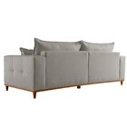 Sofá Saturno 2 Lugares 240cm  Cinza