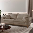 Sofá Saturno 2 Lugares 240cm  Marrom