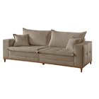 Sofá Saturno 2 Lugares 240cm  Marrom