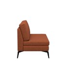 Sofá Sem Braço 100cm Calla Cabecasa Madeiraoriginals Terracota