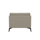 Sofá Sem Braço 85cm Calla Cabecasa Madeiraoriginals Bege Mesc