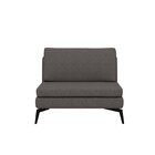Sofá Sem Braço 85cm Calla Cabecasa Madeiraoriginals Grafite M