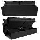 Sofá Sem Caixa Retrátil Baú 1,80m Cama Inbox Secret Suede Vel