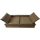 Sofá Sem Caixa Retrátil E Reclinável 1,55m Cama Inbox Versáti