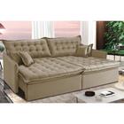 Sofá Sem Caixa Retrátil E Reclinável 1,55m Cama Inbox Versáti