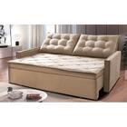 Sofá Sem Caixa Retrátil E Reclinável 1,65m Cama Inbox Studio