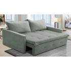 Sofá Sem Caixa Retrátil E Reclinável 1,65m Com Molas Bianca B