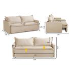 Sofá Sem Caixa Retrátil E Reclinável 1,65m Com Molas Luzia Su