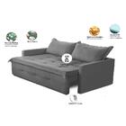 Sofá Sem Caixa Retrátil E Reclinável 1,65m Com Molas Marrocos