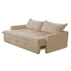 Sofá Sem Caixa Retrátil E Reclinável 1,65m Com Molas Marrocos