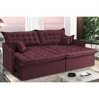 Sofá Sem Caixa Retrátil E Reclinável 1,75m Cama Inbox Versáti