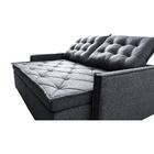 Sofá Sem Caixa Retrátil E Reclinável 1,85m Cama Inbox Flat Li