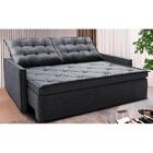 Sofá Sem Caixa Retrátil E Reclinável 1,85m Cama Inbox Flat Li